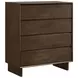 Glenwood Warm Brown 4 Drawer Chest