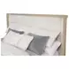 Kailani Beige Oak King Wingback Platform Bed