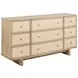 Kailani Beige Oak 9 Drawer Dresser