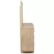 Kailani Beige Oak 9 Drawer Dresser With Mirror