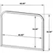 Kailani Beige Oak Dresser Mirror