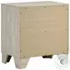Trenton Rustic Cream 2 Drawer Nightstand