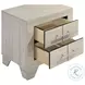 Trenton Rustic Cream 2 Drawer Nightstand
