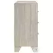 Trenton Rustic Cream 6 Drawer Dresser