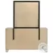 Trenton Rustic Cream 6 Drawer Dresser with Mirror