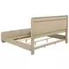 Ladera Light Elm King Upholstered Panel Bed