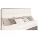 Ladera Light Elm King Upholstered Panel Bed