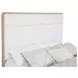 Ladera Light Elm Queen Upholstered Panel Bed