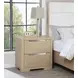Ladera Light Elm 2 Drawer Nightstand