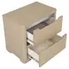 Ladera Light Elm 2 Drawer Nightstand