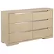 Ladera Light Elm 6 Drawer Dresser