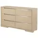 Ladera Light Elm 6 Drawer Dresser