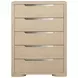 Ladera Light Elm 5 Drawer Chest
