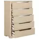 Ladera Light Elm 5 Drawer Chest