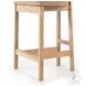 Tex Natural Rosa Morada Counter Height Stool