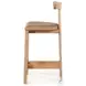 Tex Natural Rosa Morada Counter Height Stool