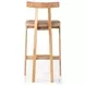 Tex Natural Leather Bar Stool