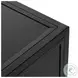 Belmont Black Large Storage 3 Drawer Nightstand