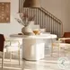Grano Plaster Molded Concrete Dining Table