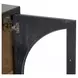 Archway Charcoal 4 Glass Door Accent Cabinet