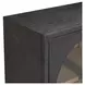 Archway Charcoal 2 Glass Door Accent Cabinet