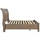 Bethel Wire Brushed Antique Brown Eastern King Storage Platform Bed