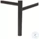 Glenmore Light Carbon and Taupe Shearling Counter Height Stool