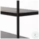 Kelby Gunmetal 2 Door Bookcase