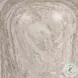 Fay Antique White Marble And Dark Natural Oak Counter Height Dining Table