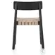 Heisler Almond Leather Blend Dining Chair Set of 2