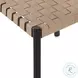 Heisler Almond Leather Blend Dining Chair Set of 2