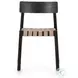 Heisler Almond Leather Blend Dining Chair Set of 2