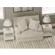 Brett Honey Chair and A Half with Cuddler Cushions