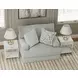 Brett Lotus Chair and A Half with Cuddler Cushions