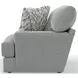 Brett Lotus Chair and A Half with Cuddler Cushions