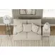 Brett Honey 70" Loveseat with Cuddler Cushions