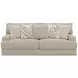 Brett Honey 93" Sofa with Cuddler Cushions