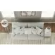 Brett Lotus 93" Sofa with Cuddler Cushions