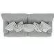 Brett Lotus 93" Sofa with Cuddler Cushions