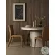 Monza Heritage Camel Leather Dining Chair Set of 2