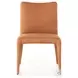 Monza Heritage Camel Leather Dining Chair Set of 2