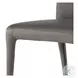 Monza Heritage Graphite Leather Dining Chair Set of 2
