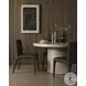 Monza Heritage Graphite Leather Dining Chair Set of 2