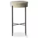 Nocona Black and White Speckled Hide Bar Stool