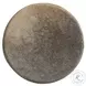 Nocona Black and White Speckled Hide Bar Stool