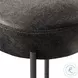 Nocona Black and White Speckled Hide Counter Height Stool