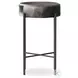 Nocona Black and White Speckled Hide Counter Height Stool