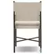 Miller Hayes Cream Outdoor Dining Chair Set of 2