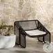 Selma Faux Black Hyacinth Outdoor Chair