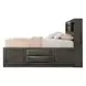 Ireland Gray Oak King Storage Platform Bed
